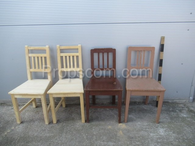 wooden chairs mix