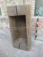 Wooden trough