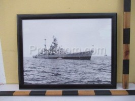 An image of a battleship
