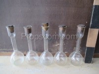Flasks with cork stopper