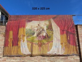 Theater curtain - double sided