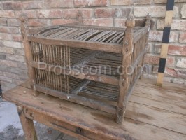 Wooden cage