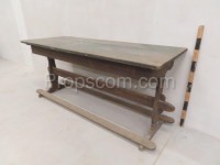 Narrow wooden table