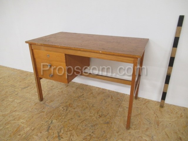 Brown desk