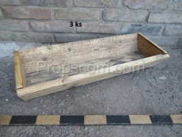 Wooden trough