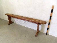 Wooden bench