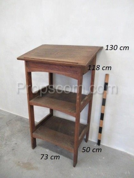 Pulpit reading table