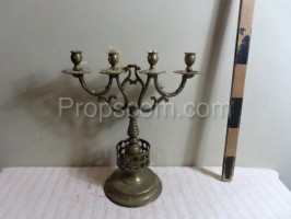 Double table candlesticks