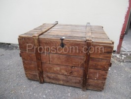 Large wooden box