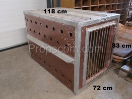 Galvanized sheet metal cage