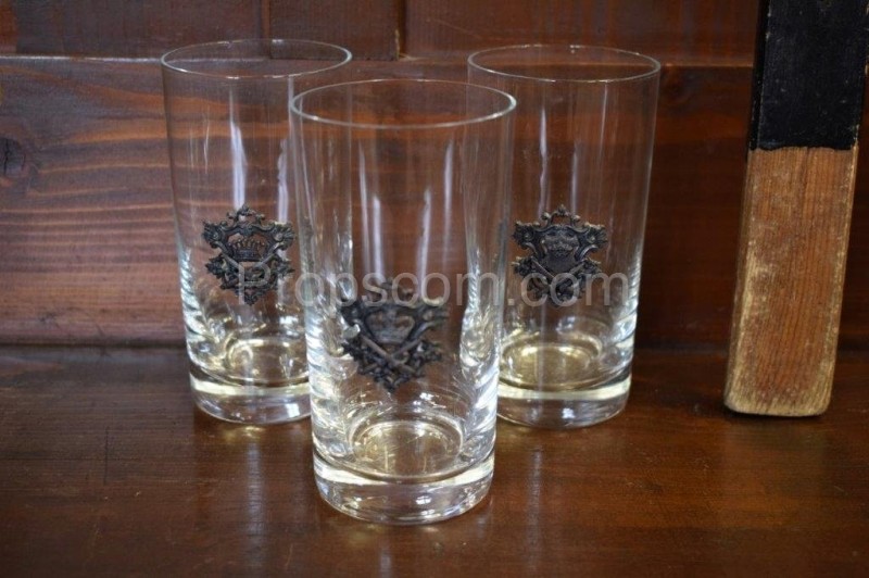 Decorated glasses