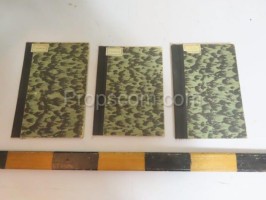 Green notebooks