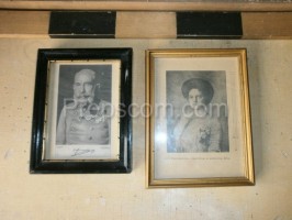 Glazed photos of the Imperial Family