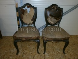 Upholstered chairs damaged