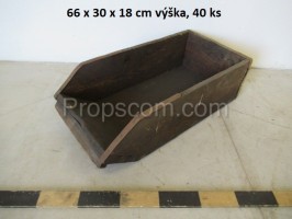 Box, wooden, medium
