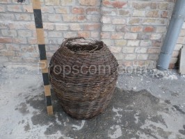 Large wicker container