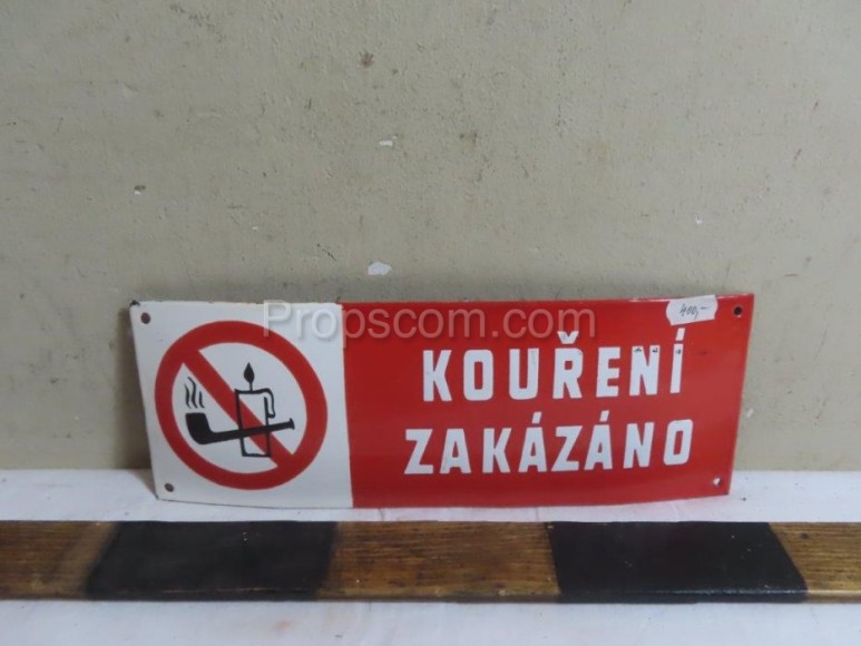 Information sign: No smoking