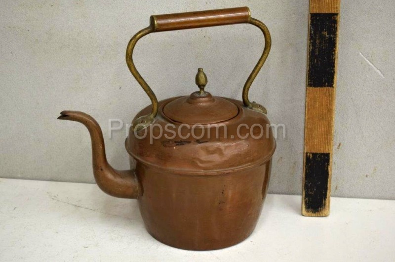 Copper teapot