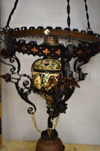 Kerosene chandelier