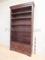 Wooden bookcase