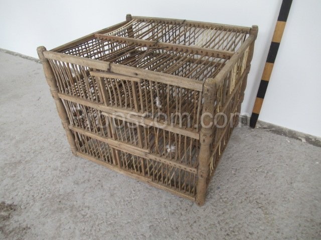 Wooden cage