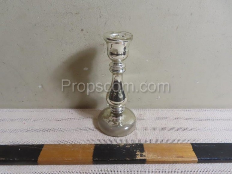 Amalgam glass candle holder