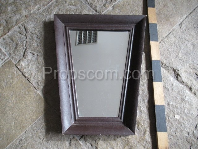 Mirror in a wooden frame