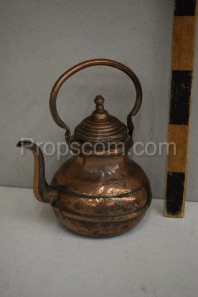 Copper teapot