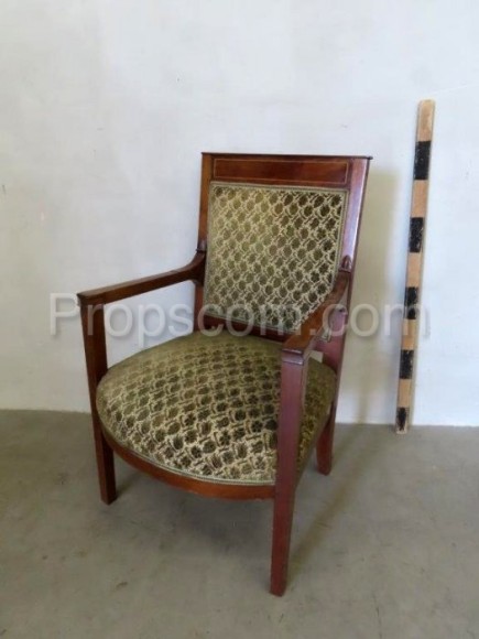 Upholstered armchair