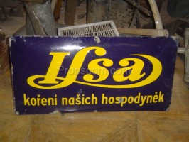 Metal sign: Ilsa