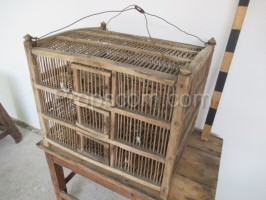 Wooden cage