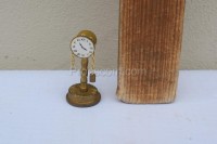 Shelf, clock, grinder, mirror
