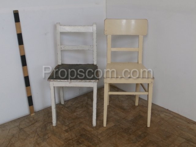 white kitchen chair