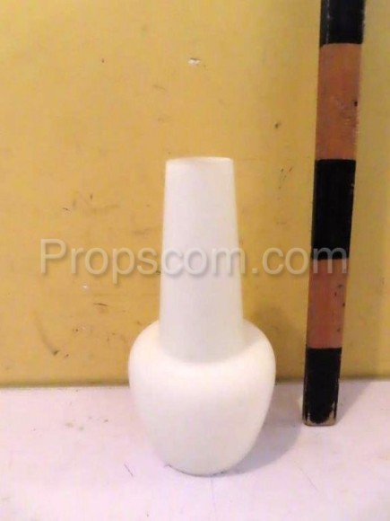 Milk glass vase