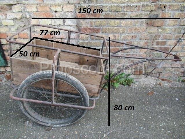 Cart wood metal