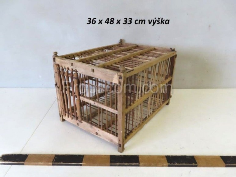 Wooden cage