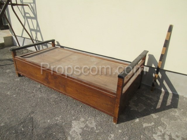 Wooden bed