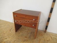 side table brown