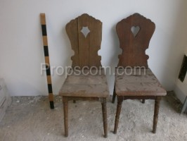 Židle dřevěné selské
