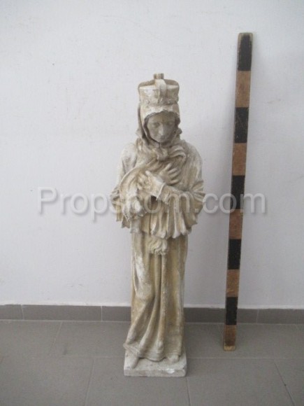 Statuette einer heiligen Frau