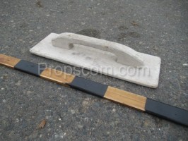 Wooden trowel