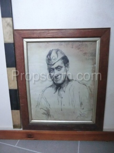 An image of a portrait of a soldier