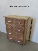 Commercial chest of drawers