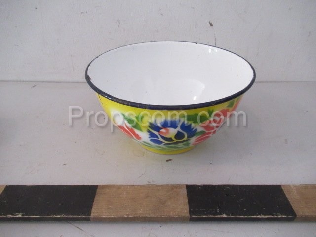 Enamel bowl