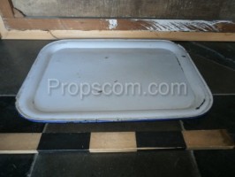 Enamel tray