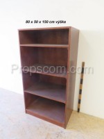 Wooden bookcase