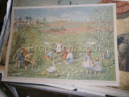 School poster - countryside