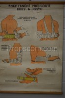 School poster - Immobilization of the forearms