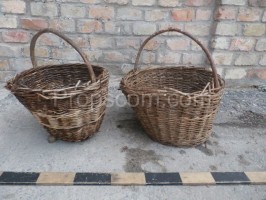 Wicker baskets collection