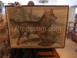 School poster - Wild dog